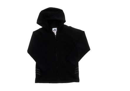 hooded top black